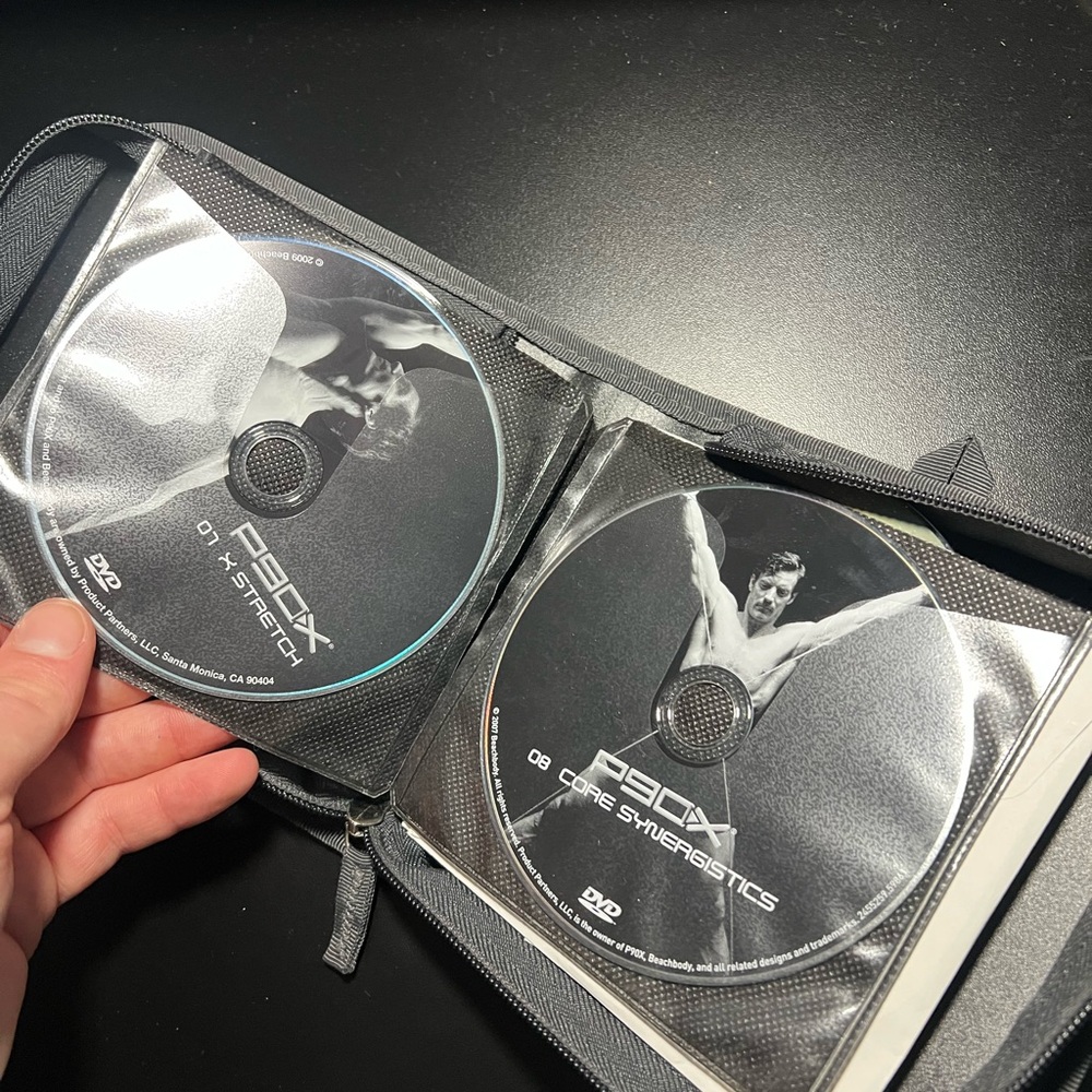 P90X 20 DVD Set Discs full workout